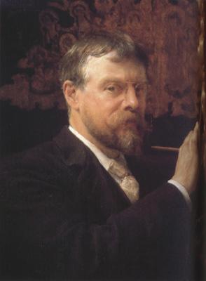 Alma-Tadema, Sir Lawrence Self-Portrait (mk23) oil painting picture